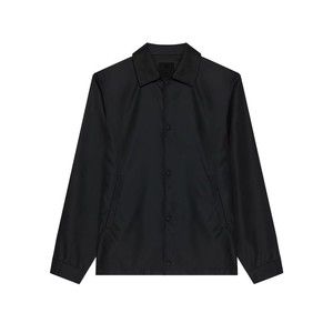 Givenchy Sustainable Black Overshirt With Embroidered Logo - NWT